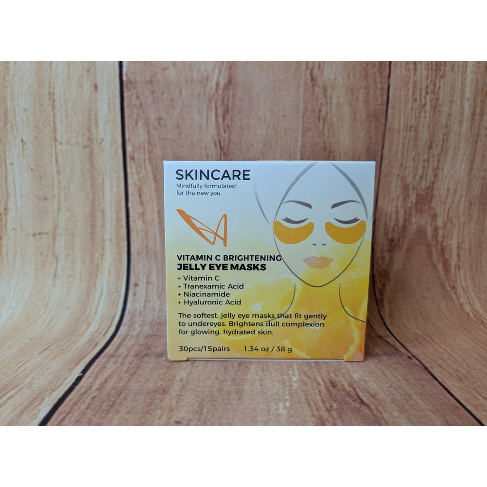 Caffeine Vitamin C Brightening Jelly De -Puffing Eye Masks 15 Pairs 20011